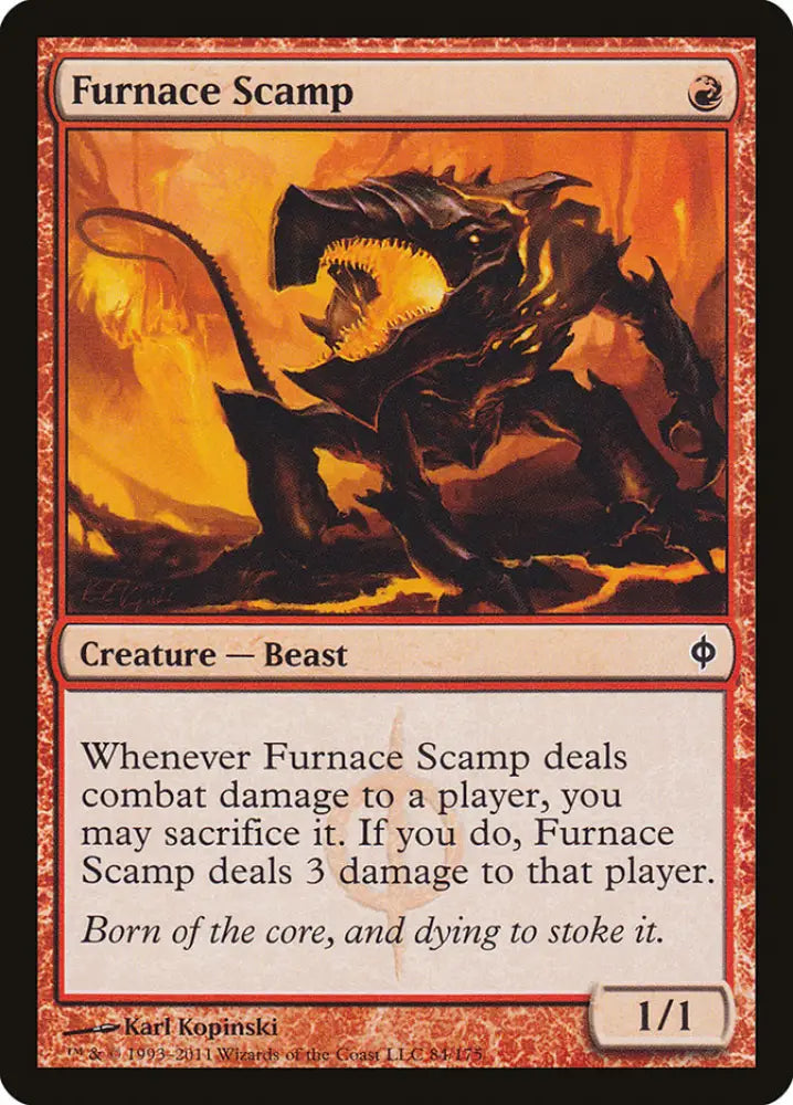 Furnace Scamp [New Phyrexia] - MTG Single