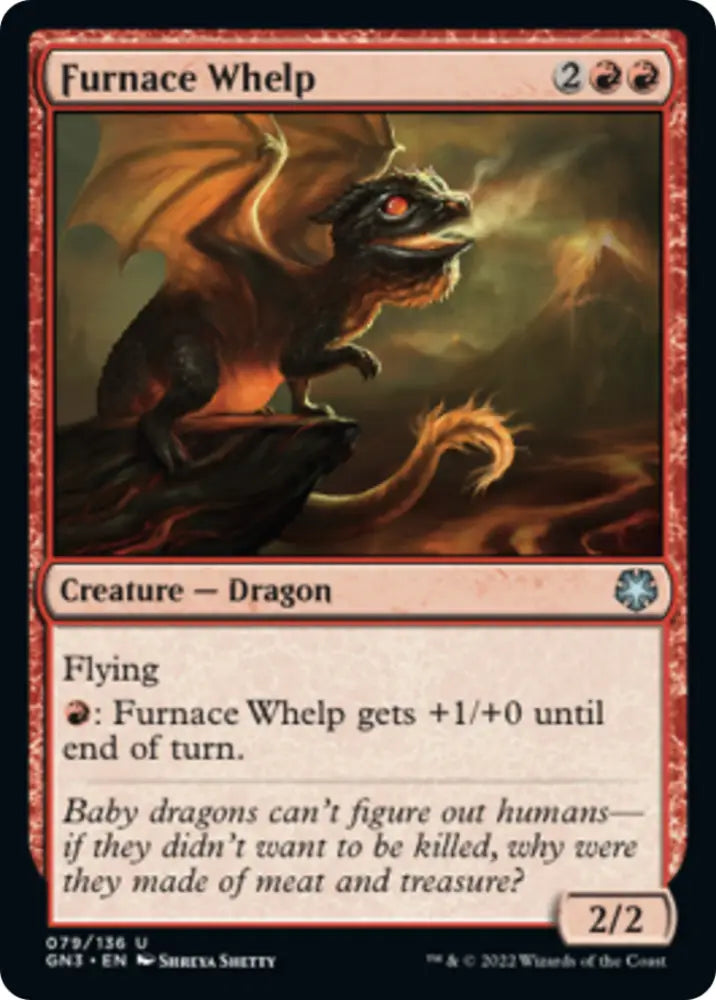 Furnace Whelp [Game Night: Free-for-All] - MTG Single