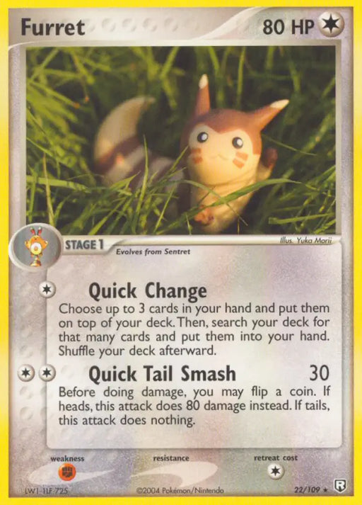 Furret (22/109) [EX: Team Rocket Returns] - Pokemon Single