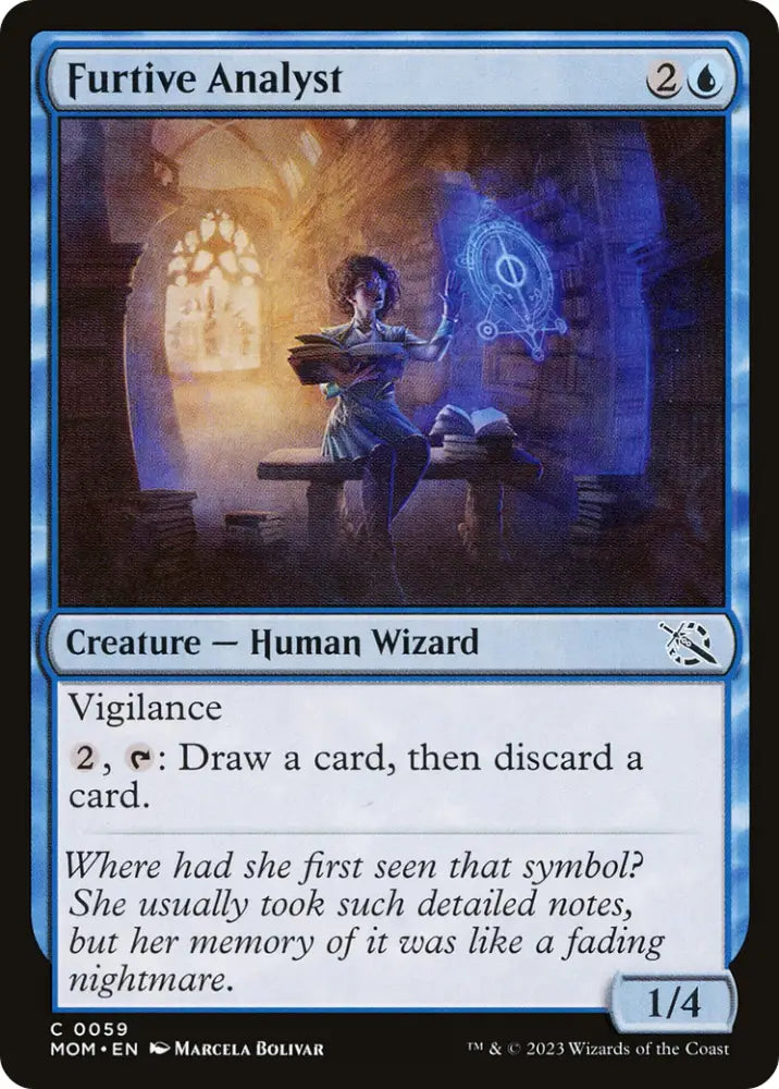 Furtive Analyst [March of the Machine] - MTG Single