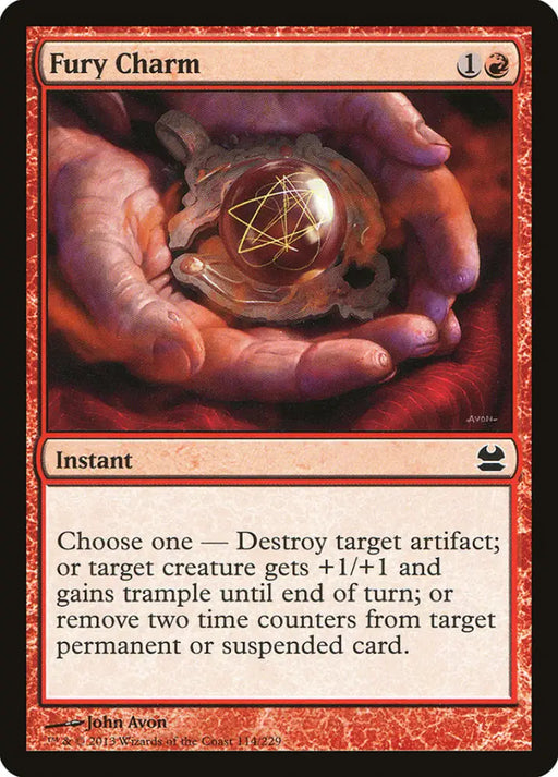 Fury Charm [Modern Masters] - MTG Single