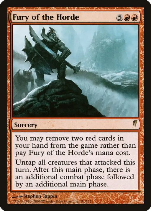 Fury of the Horde [Coldsnap] - MTG Single