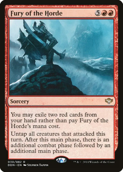 Fury of the Horde [Duel Decks: Speed vs. Cunning] - MTG Single
