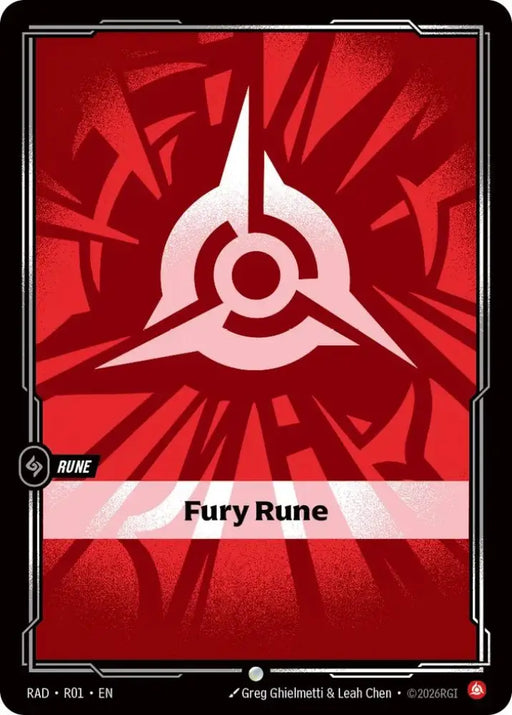 Fury Rune (R01) [Radiance]