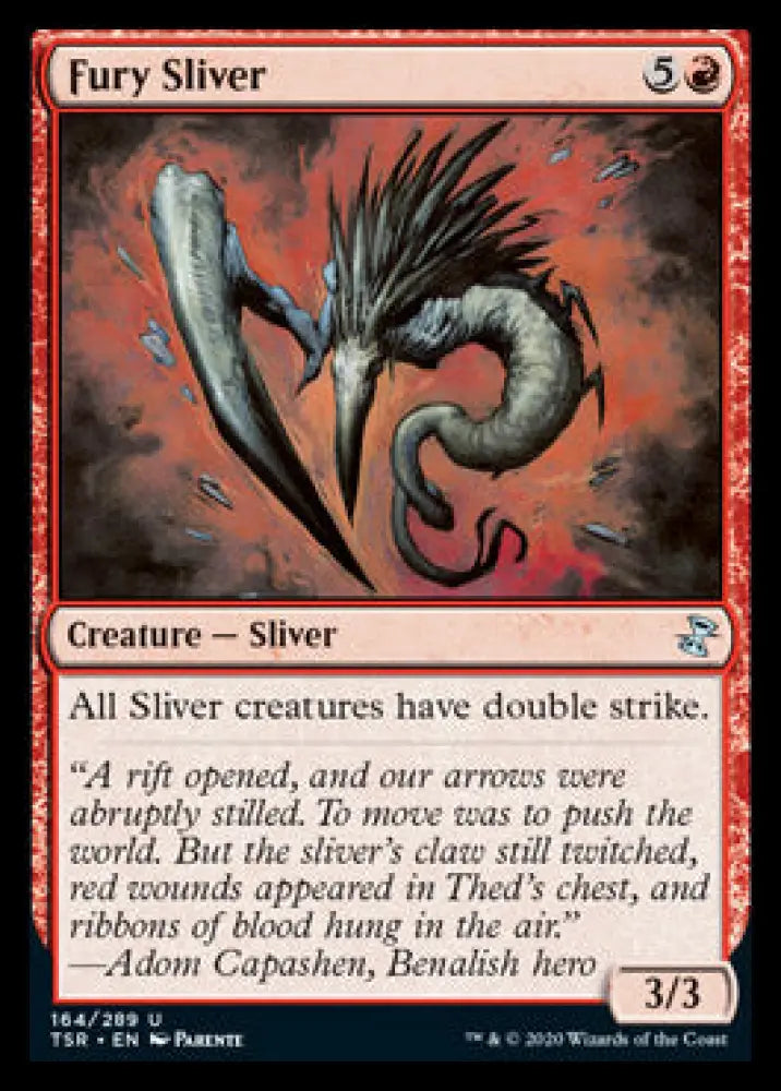 Fury Sliver [Time Spiral Remastered] - MTG Single