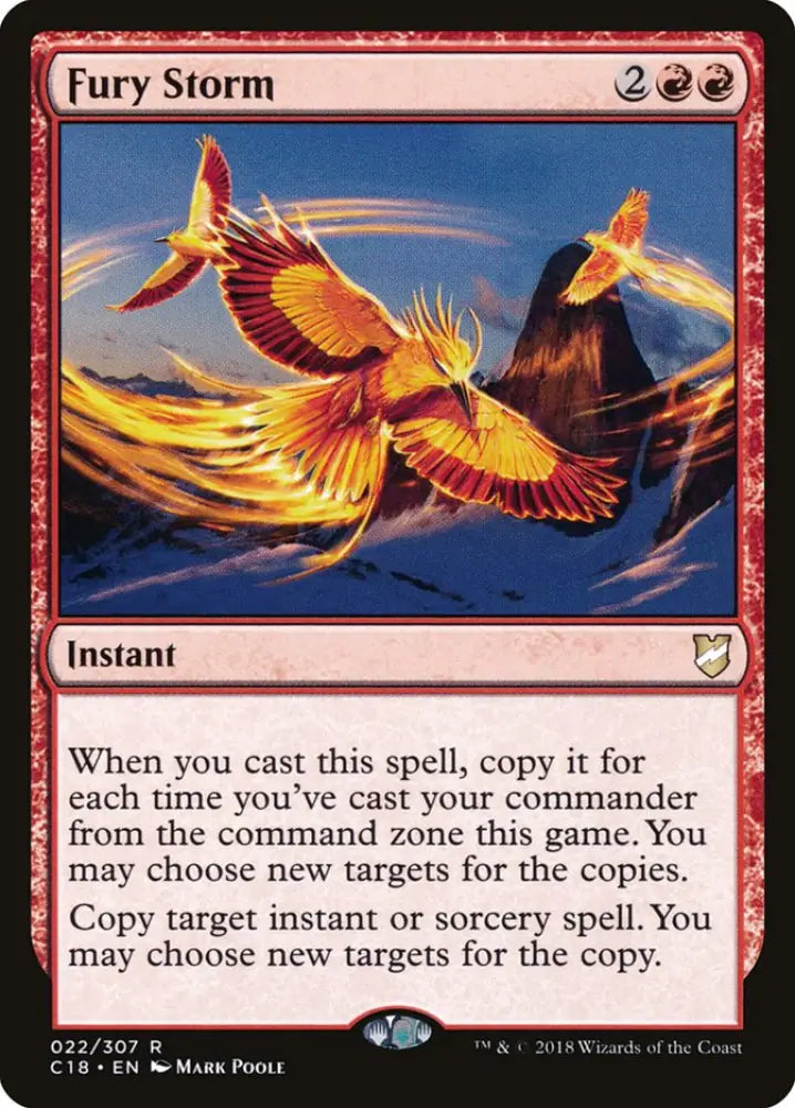 Fury Storm [Commander 2018] - MTG Single