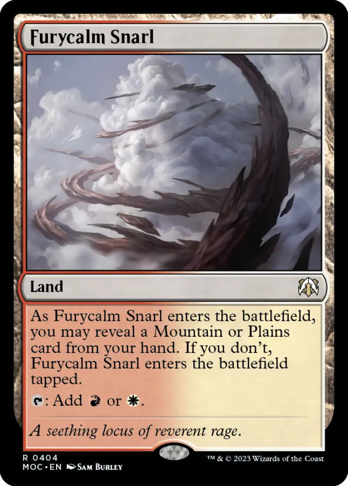 Furycalm Snarl [March of the Machine Commander] - MTG Single