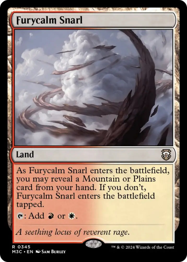 Furycalm Snarl [Modern Horizons 3 Commander] - MTG Single