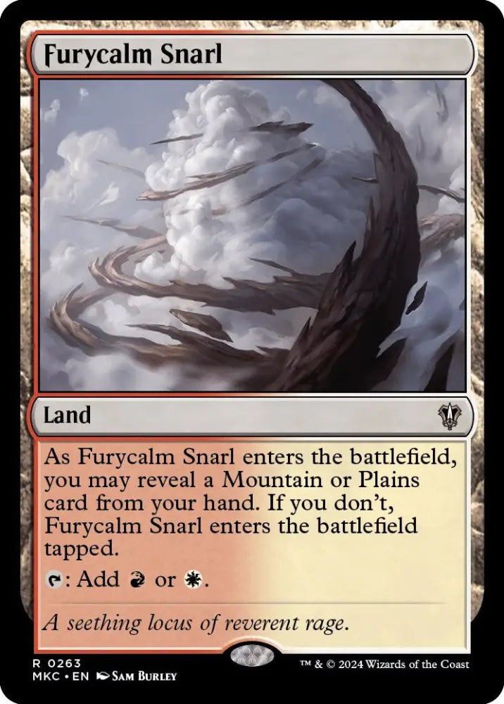 Furycalm Snarl [Murders at Karlov Manor Commander] - MTG Single