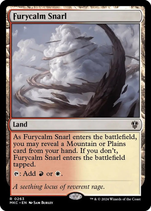 Furycalm Snarl [Murders at Karlov Manor Commander] - MTG Single