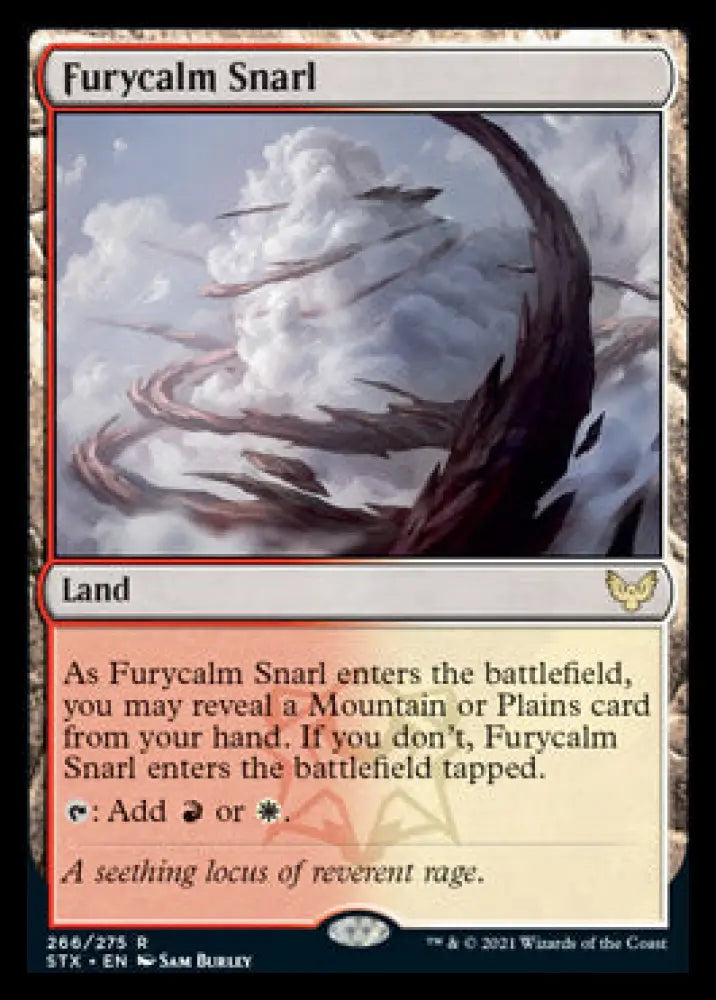 Furycalm Snarl [Strixhaven: School of Mages] - MTG Single