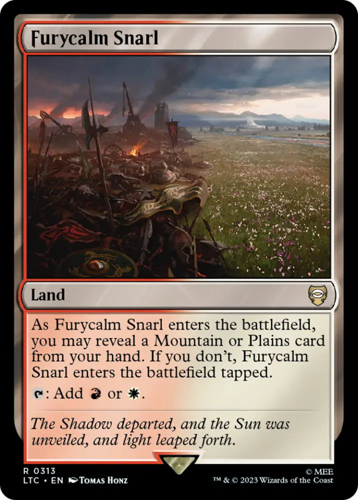 Furycalm Snarl [The Lord of the Rings: Tales of Middle-Earth Commander] - MTG Single