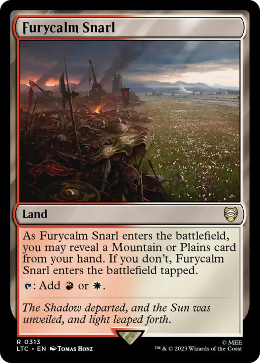 Furycalm Snarl [The Lord of the Rings: Tales of Middle-Earth Commander] - MTG Single