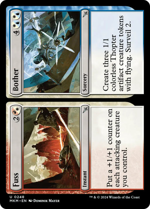 Fuss // Bother [Murders at Karlov Manor] - MTG Single