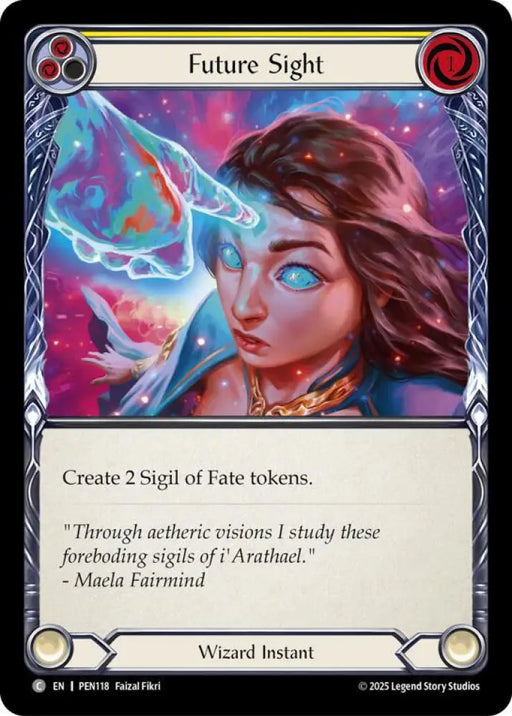 Future Sight (Yellow) (PEN118) [Compendium of Rathe]