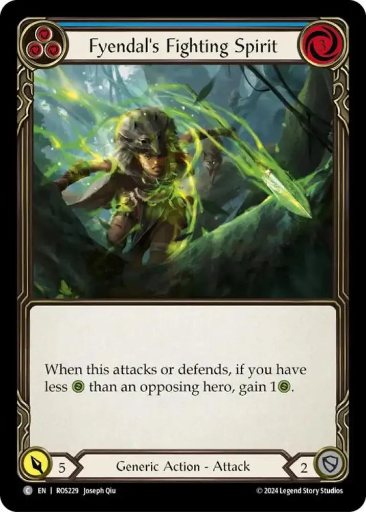 Fyendal’s Fighting Spirit (Blue) [Rosetta] - Flesh And Blood Single
