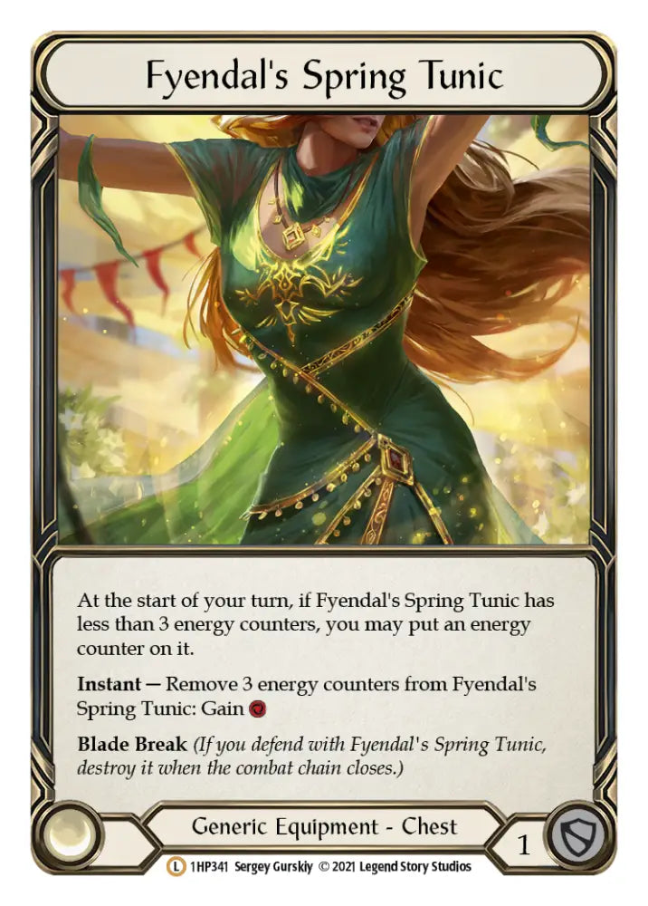 Fyendal’s Spring Tunic [1HP341] (History Pack 1) - Flesh And Blood Single