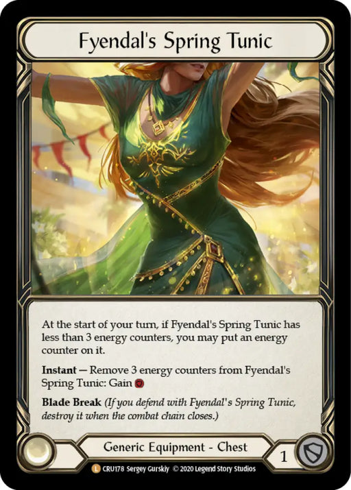 Fyendal’s Spring Tunic [Crucible of War 1st Edition] 1st Edition Normal - Flesh And Blood Single