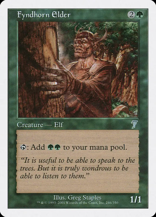 Fyndhorn Elder [Seventh Edition] - MTG Single