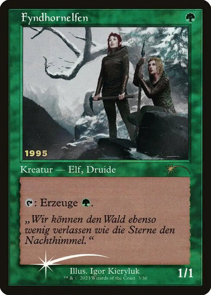 Fyndhorn Elves (3) [30th Anniversary Play Promos]