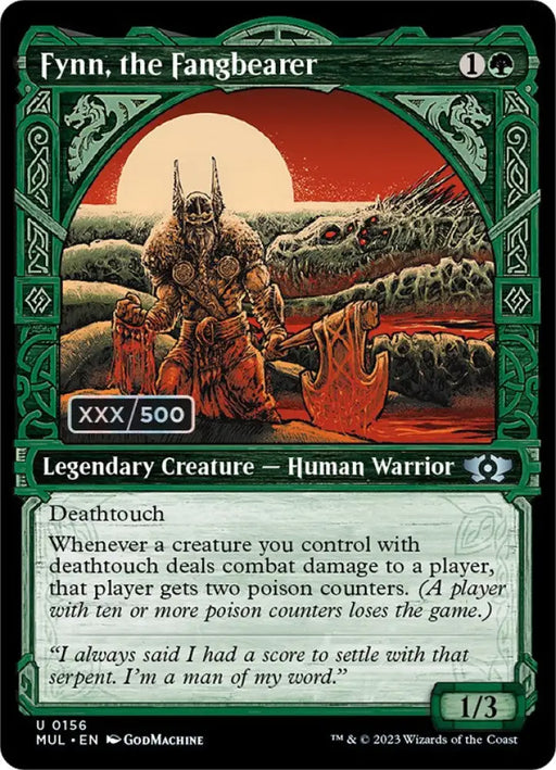 Fynn the Fangbearer (Serialized) [Multiverse Legends] - MTG Single