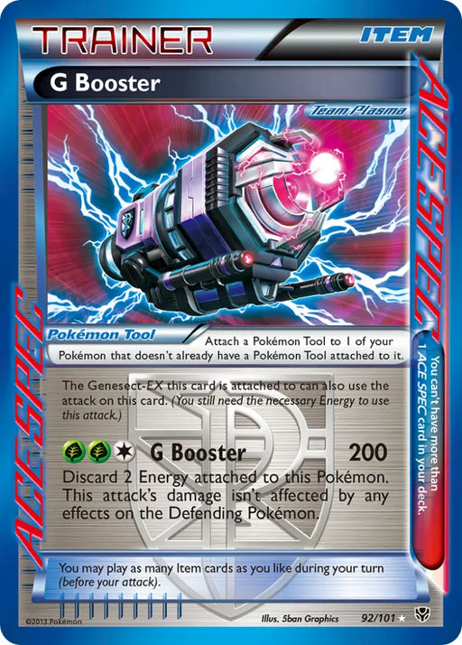 G Booster (92/101) [Black & White: Plasma Blast] - Pokemon Single