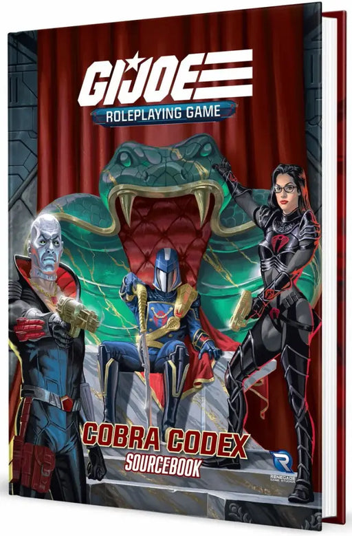 G.I. Joe RPG Cobra Codex Sourcebook Hardcover - Role Playing Game