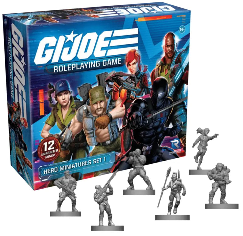 G.I. Joe RPG Game Hero Miniatures Set 1 - Role Playing Game