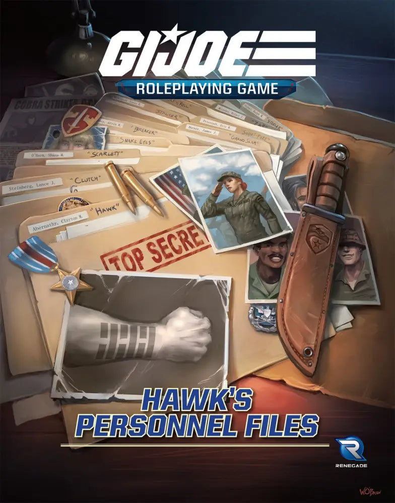 G.I. JOE RPG Hawk’s Personnel Files Sourcebook (EN) - Role Playing Game