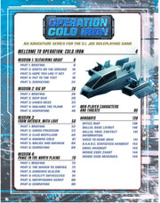G.I. Joe RPG Operation Cold Iron Adventure - Role Playing Game
