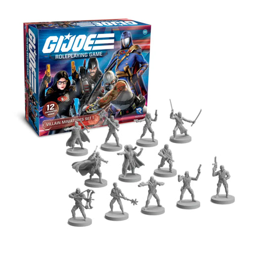 G.I. Joe RPG Villain Miniatures Set 1 - Role Playing Game