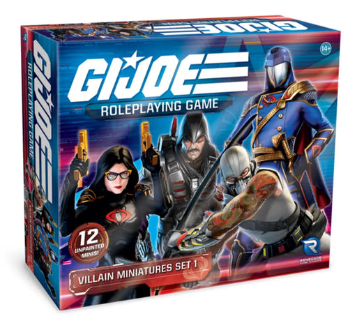G.I. Joe RPG Villain Miniatures Set 1 - Role Playing Game
