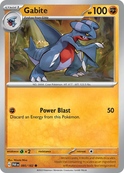 Gabite (095/182) [Scarlet & Violet: Paradox Rift] - Pokemon Single