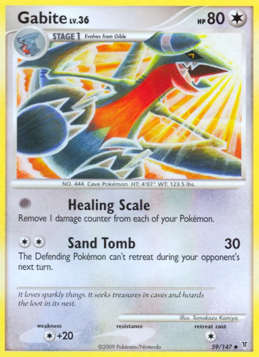 Gabite (59/147) [Platinum: Supreme Victors] - Pokemon Single