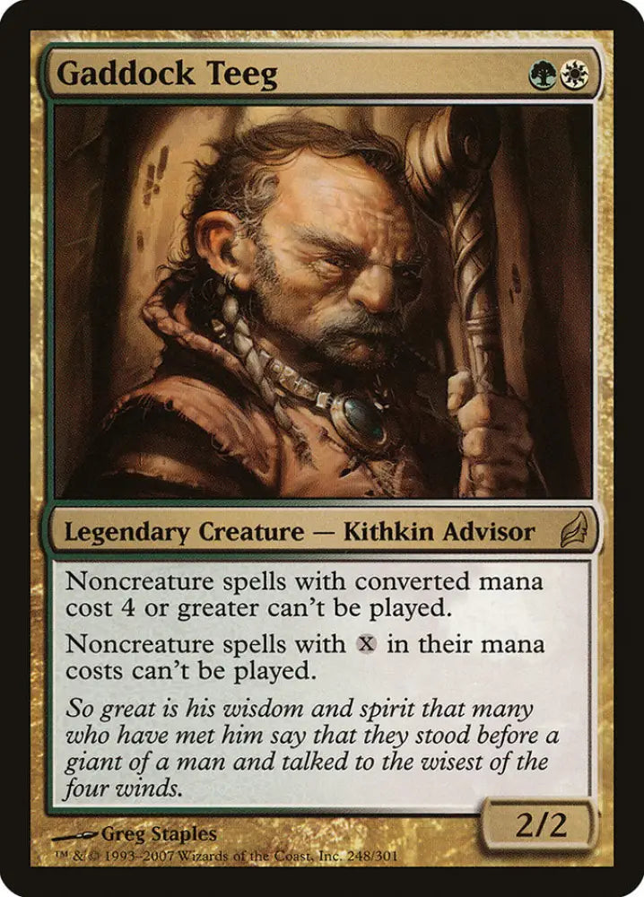 Gaddock Teeg [Lorwyn] - MTG Single
