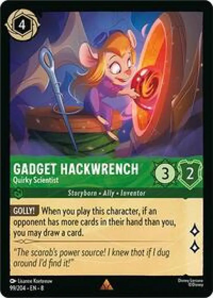 Gadget Hackwrench - Quirky Scientist [Reign of Jafar]