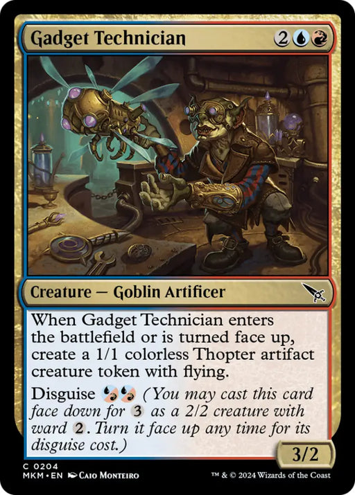 Gadget Technician [Murders at Karlov Manor] - MTG Single