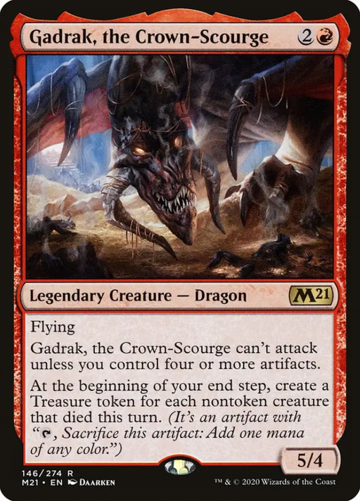 Gadrak the Crown-Scourge [Core Set 2021] - MTG Single