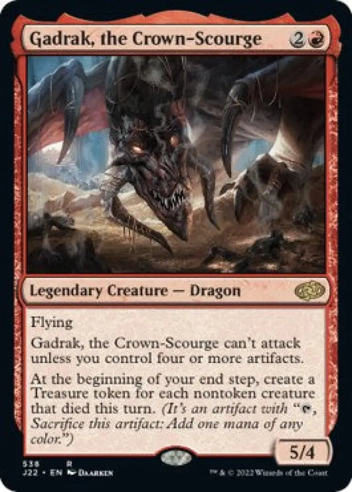 Gadrak the Crown-Scourge [Jumpstart 2022] - MTG Single