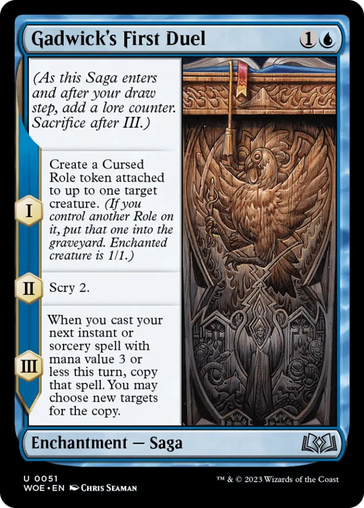 Gadwick’s First Duel [Wilds of Eldraine] - MTG Single