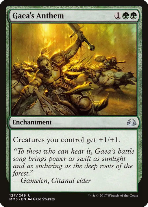 Gaea’s Anthem [Modern Masters 2017] - MTG Single