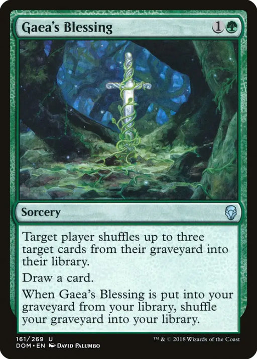 Gaea’s Blessing [Dominaria] - MTG Single