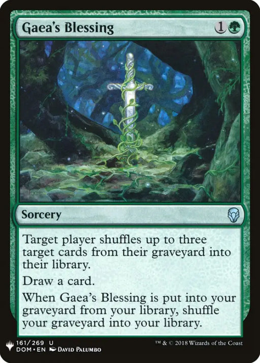 Gaea’s Blessing [Mystery Booster] - MTG Single