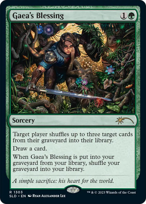 Gaea’s Blessing [Secret Lair Drop Series] - MTG Single