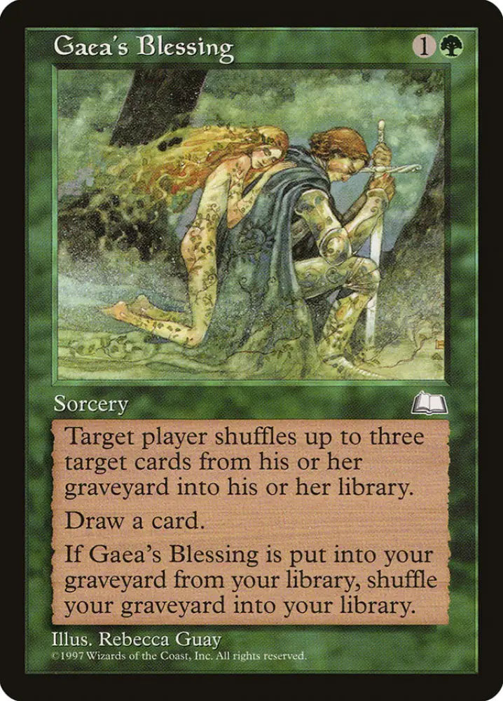 Gaea’s Blessing [Weatherlight] - MTG Single