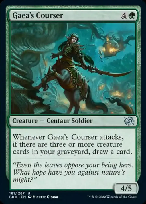 Gaea’s Courser [The Brothers’ War] - MTG Single