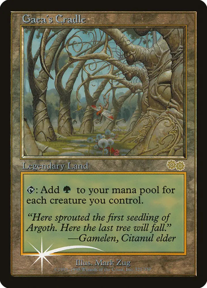 Gaea’s Cradle [Judge Gift Cards 1998] - MTG Single