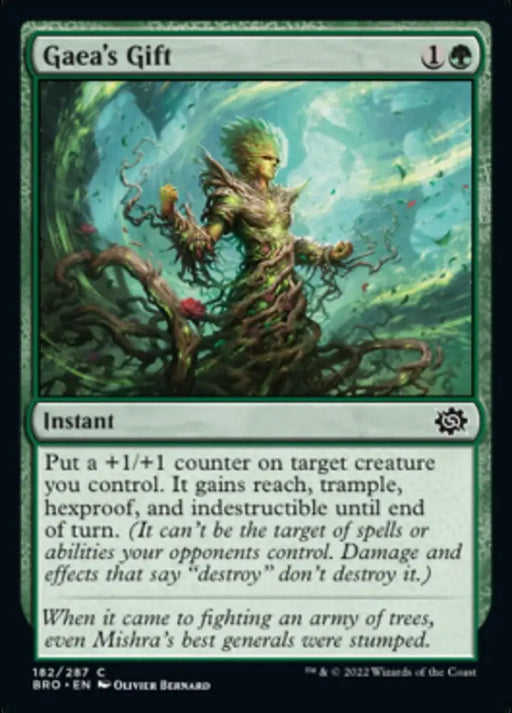 Gaea’s Gift [The Brothers’ War] - MTG Single