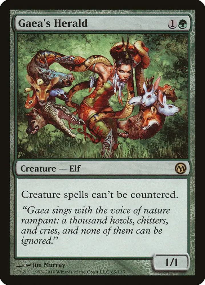 Gaea’s Herald [Duels of the Planeswalkers] - MTG Single