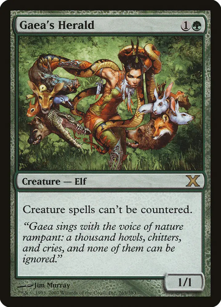 Gaea’s Herald [Tenth Edition] - MTG Single